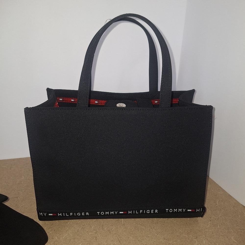 Tommy Hilfiger Black Tote Bag